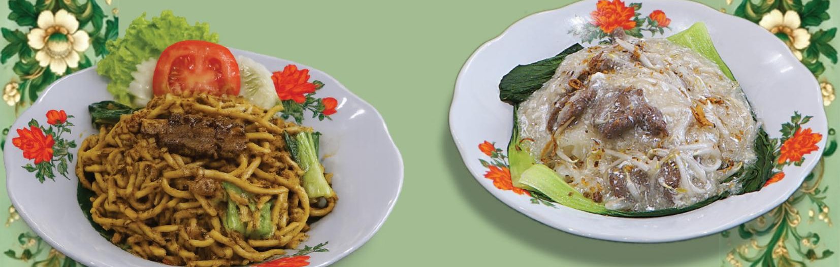 A selection of Mangan noodle dishes
