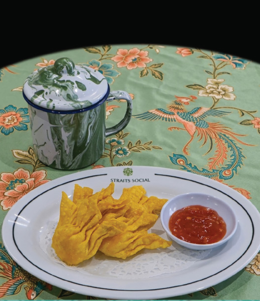 Pangsit Udang Mayonaise with chilli sauce