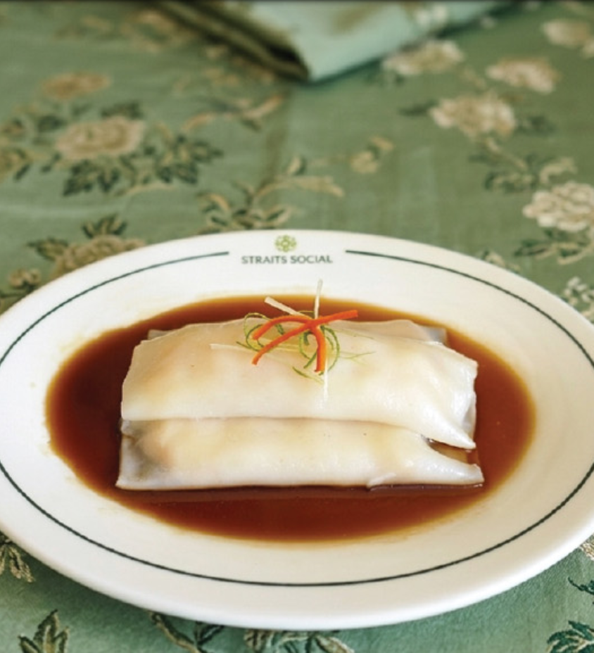 Shrimp Ciong Fan with sweet soy sauce
